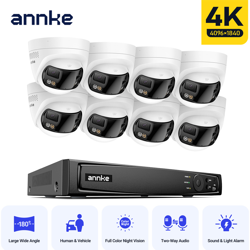 Garden Camera - Система наружной видеокамеры ANNKE 4K 180°