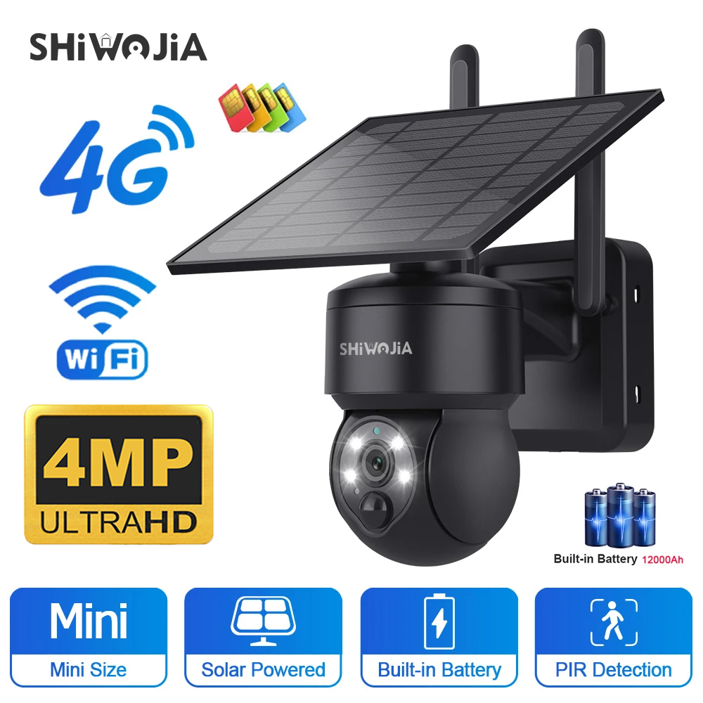 SHIWOJIA WIFI Беспроводная PTZ – обзор и цена Garden Camera