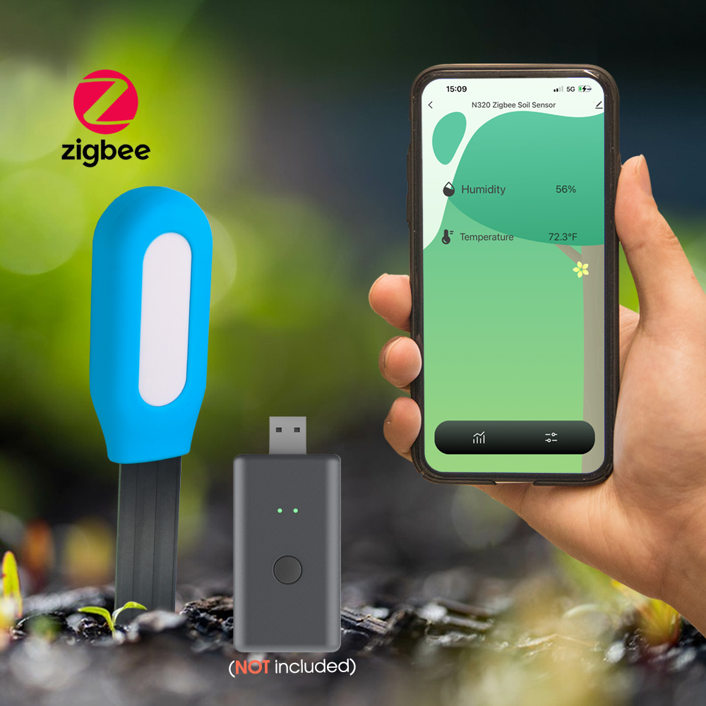 1 шт. Tuya Zigbee датчик почвы – обзор и цена Plant Sensor