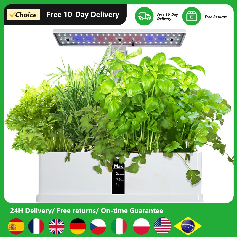 9-секционная умная гидропонная – обзор и цена Hydroponic Grow Pod