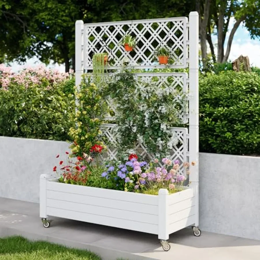 Приподнятая грядка с решетчато – обзор и цена Self Watering Planter