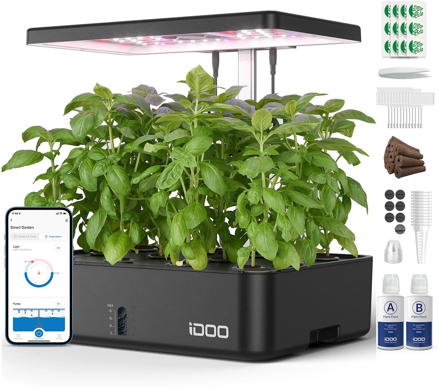 12-модульная гидропонная систе – обзор и цена Hydroponic Grow Pod