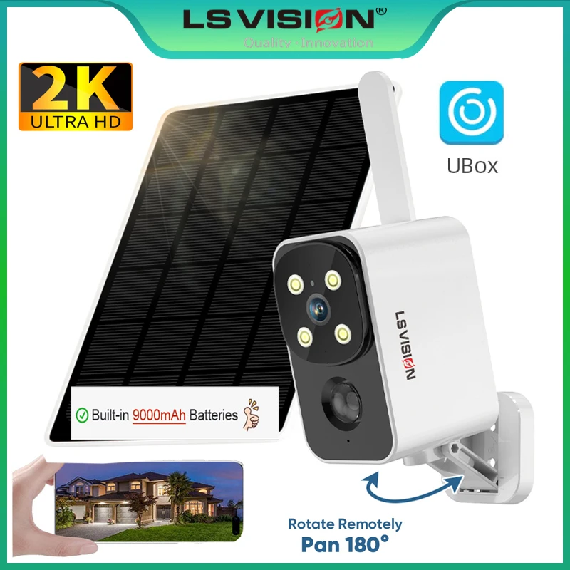 LS VISION Уличная солнечная ка – обзор и цена Garden Camera
