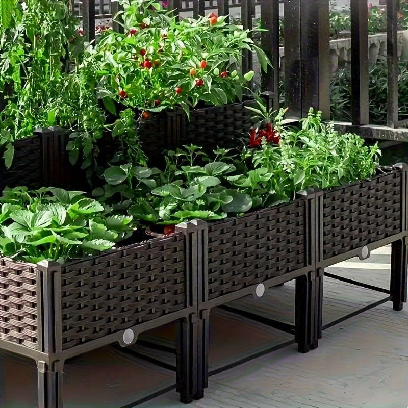 Приподнятая грядка для сада, в – обзор и цена Self Watering Planter