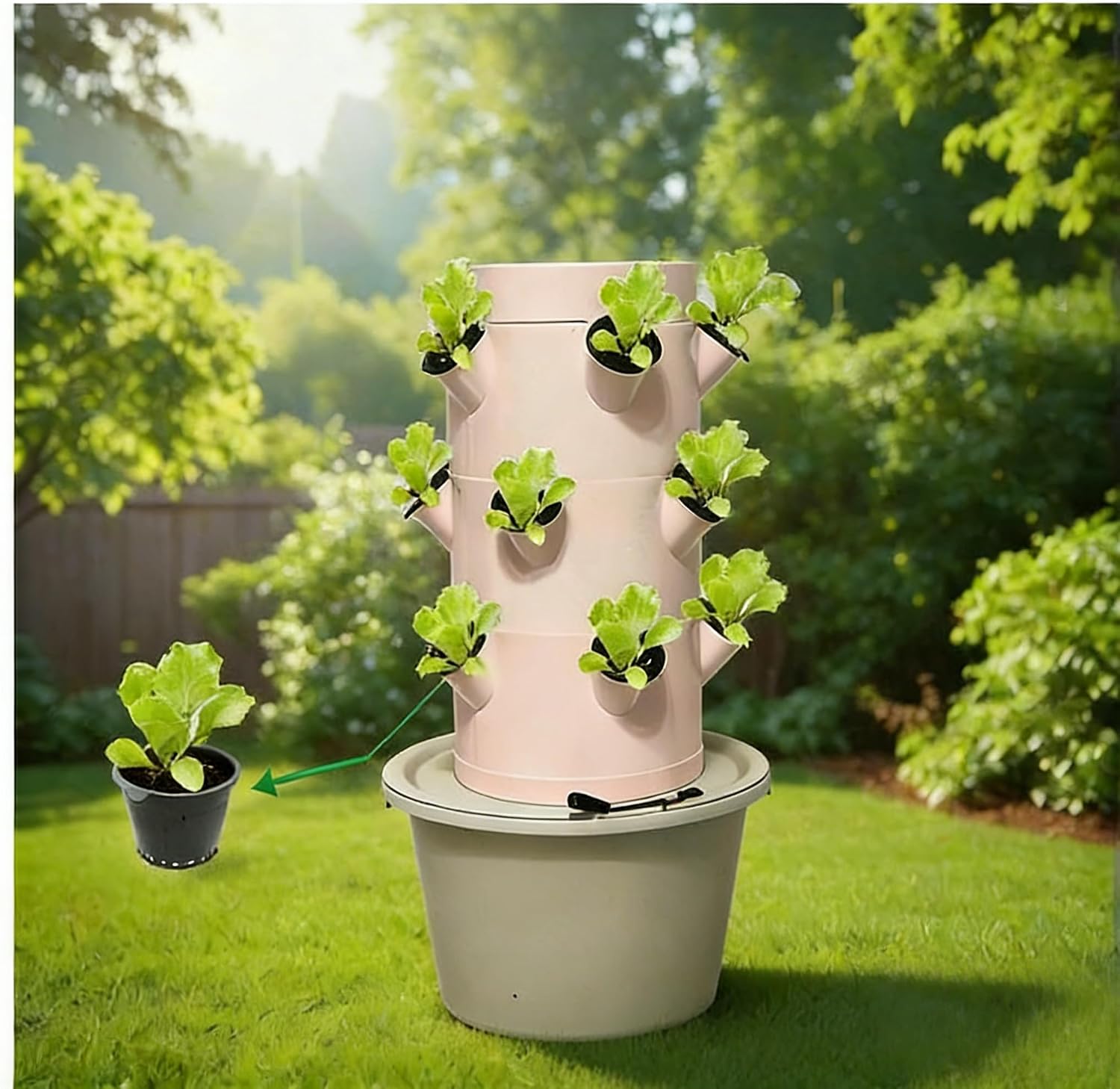 Вертикальная гидропонная систе – обзор и цена Hydroponic Tower